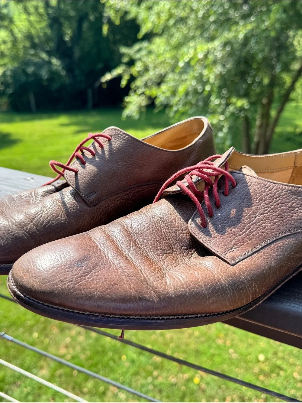Cole Haan brown leather